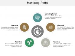 Marketing portal ppt powerpoint presentation gallery background images cpb
