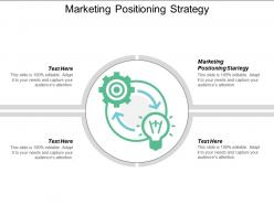 Marketing positioning strategy ppt powerpoint presentation file example topics cpb