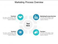Marketing process overview ppt powerpoint presentation gallery diagrams cpb