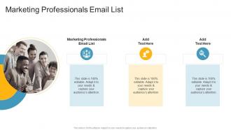 Marketing Professionals Email List In Powerpoint And Google Slides Cpb