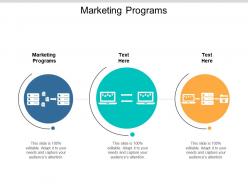 Marketing programs ppt powerpoint presentation styles clipart cpb