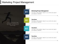 Marketing project management ppt powerpoint presentation infographic template rules cpb