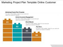 Marketing project plan template online customer engagement brand equity cpb