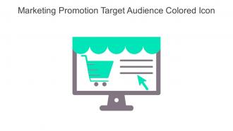 Marketing Promotion Target Audience Colored Icon In Powerpoint Pptx Png And Editable Eps Format