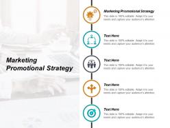 Marketing promotional strategy ppt powerpoint presentation pictures gridlines cpb