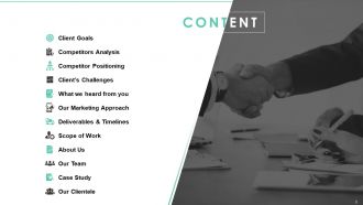 Marketing Proposal Powerpoint Presentation Slides