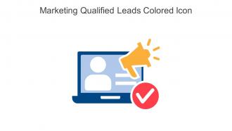 Marketing Qualified Leads Colored Icon In Powerpoint Pptx Png And Editable Eps Format