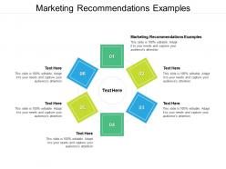 Marketing recommendations examples ppt powerpoint presentation layouts inspiration cpb