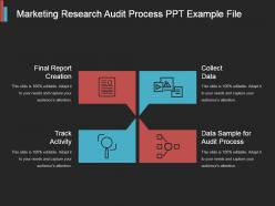 Marketing research audit process ppt example file