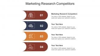 Marketing research competitors ppt powerpoint presentation summary influencers cpb