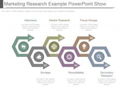 Marketing research example powerpoint show