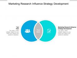 Marketing research influence strategy development ppt powerpoint presentation portfolio background cpb