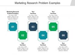 Marketing research problem examples ppt powerpoint presentation pictures examples cpb