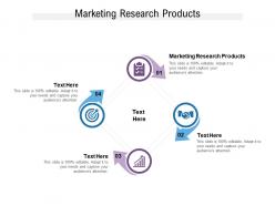 Marketing research products ppt powerpoint presentation infographics design cpb