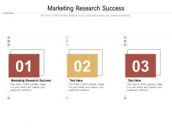 Marketing research success ppt powerpoint presentation inspiration aids cpb