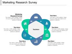Marketing research survey ppt powerpoint presentation gallery grid cpb