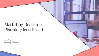 Marketing Resource Planning Icon Based PPT Slides AT