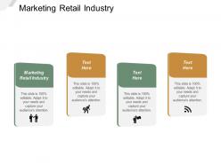 Marketing retail industry ppt powerpoint presentation gallery portfolio cpb