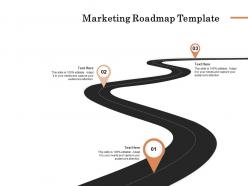 Marketing roadmap template ppt powerpoint presentation summary example file