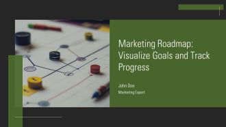 Marketing Roadmap Visualize Goals And Track Progress PPT Slides AT