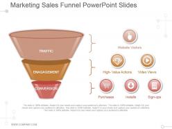 Marketing sales funnel powerpoint slides