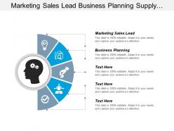 Marketing sales lead business planning supply chain management cpb