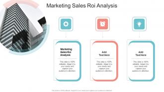 Marketing Sales Roi Analysis In Powerpoint And Google Slides Cpb