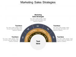 Marketing sales strategies ppt powerpoint presentation gallery slideshow cpb