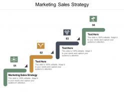 Marketing sales strategy ppt powerpoint presentation pictures icon cpb