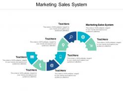 Marketing sales system ppt powerpoint presentation pictures introduction cpb