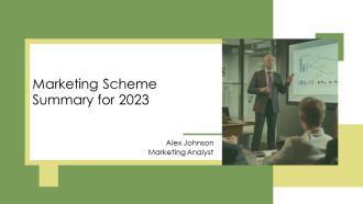 Marketing Scheme Summary For 2023 PPT Slides AT