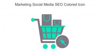 Marketing Social Media SEO Colored Icon In Powerpoint Pptx Png And Editable Eps Format