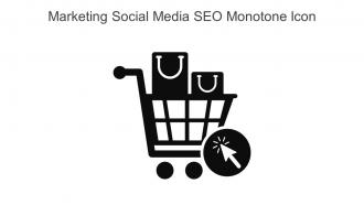 Marketing Social Media SEO Monotone Icon In Powerpoint Pptx Png And Editable Eps Format