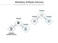 Marketing software services ppt powerpoint presentation pictures rules cpb