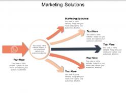 Marketing solutions ppt powerpoint presentation gallery influencers cpb