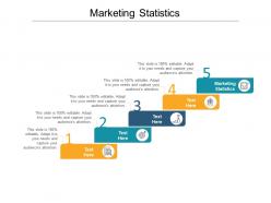 Marketing statistics ppt powerpoint presentation ideas example cpb