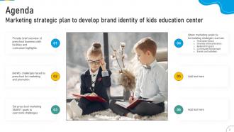 Marketing Strategic Plan To Develop Brand Identity Of Kids Education Center Complete Deck Strategy CD V Researched Graphical