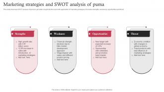Marketing Strategies And Swot Analysis Of Puma