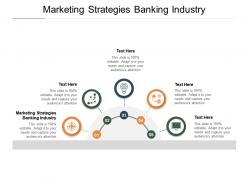 Marketing strategies banking industry ppt powerpoint presentation brochure cpb