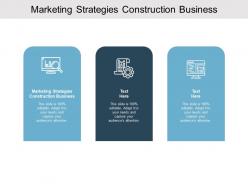 Marketing strategies construction business ppt powerpoint presentation show outfit cpb