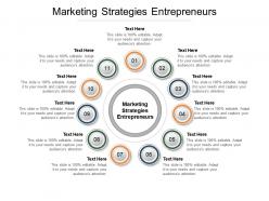 Marketing strategies entrepreneurs ppt powerpoint presentation infographics cpb