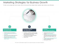 Marketing strategies for business growth spot market ppt infographics