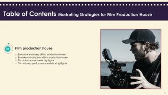 Marketing Strategies For Film Production House Powerpoint Presentation Slides Strategy CD V Researched Professional