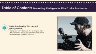 Marketing Strategies For Film Production House Powerpoint Presentation Slides Strategy CD V Analytical Professional