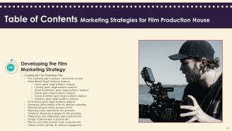 Marketing Strategies For Film Production House Powerpoint Presentation Slides Strategy CD V Engaging Professional