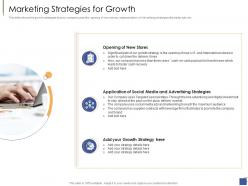 Marketing strategies for growth investment generate funds private companies ppt sample