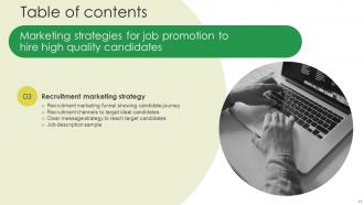 Marketing Strategies For Job Promotion To Hire High Quality Candidates Strategy CD V Good Analytical