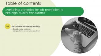 Marketing Strategies For Job Promotion To Hire High Quality Candidates Strategy CD V Impressive Analytical