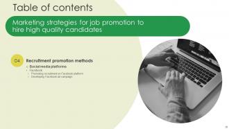 Marketing Strategies For Job Promotion To Hire High Quality Candidates Strategy CD V Professionally Analytical