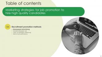 Marketing Strategies For Job Promotion To Hire High Quality Candidates Strategy CD V Impactful Professionally